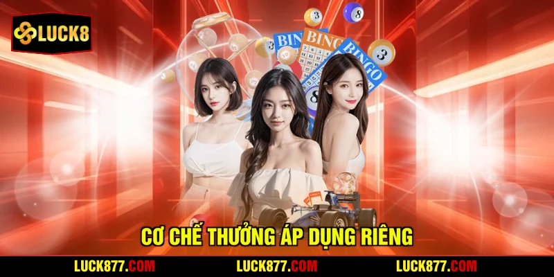 Cơ chế thưởng áp dụng riêng