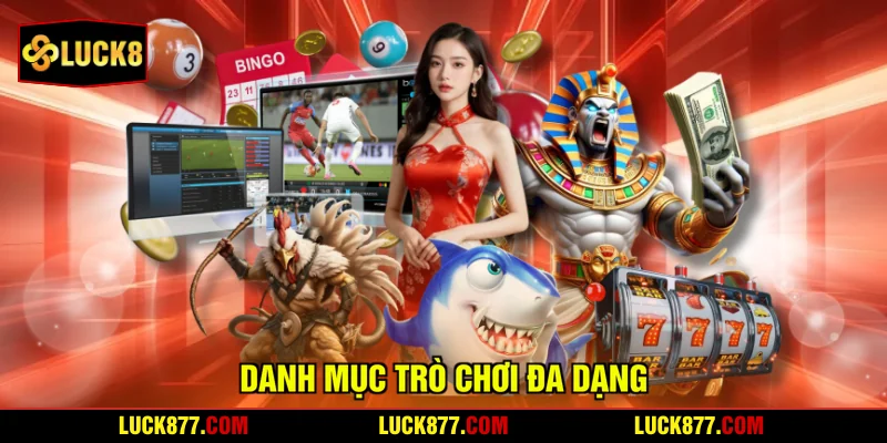 Danh mục trò chơi đa dạng